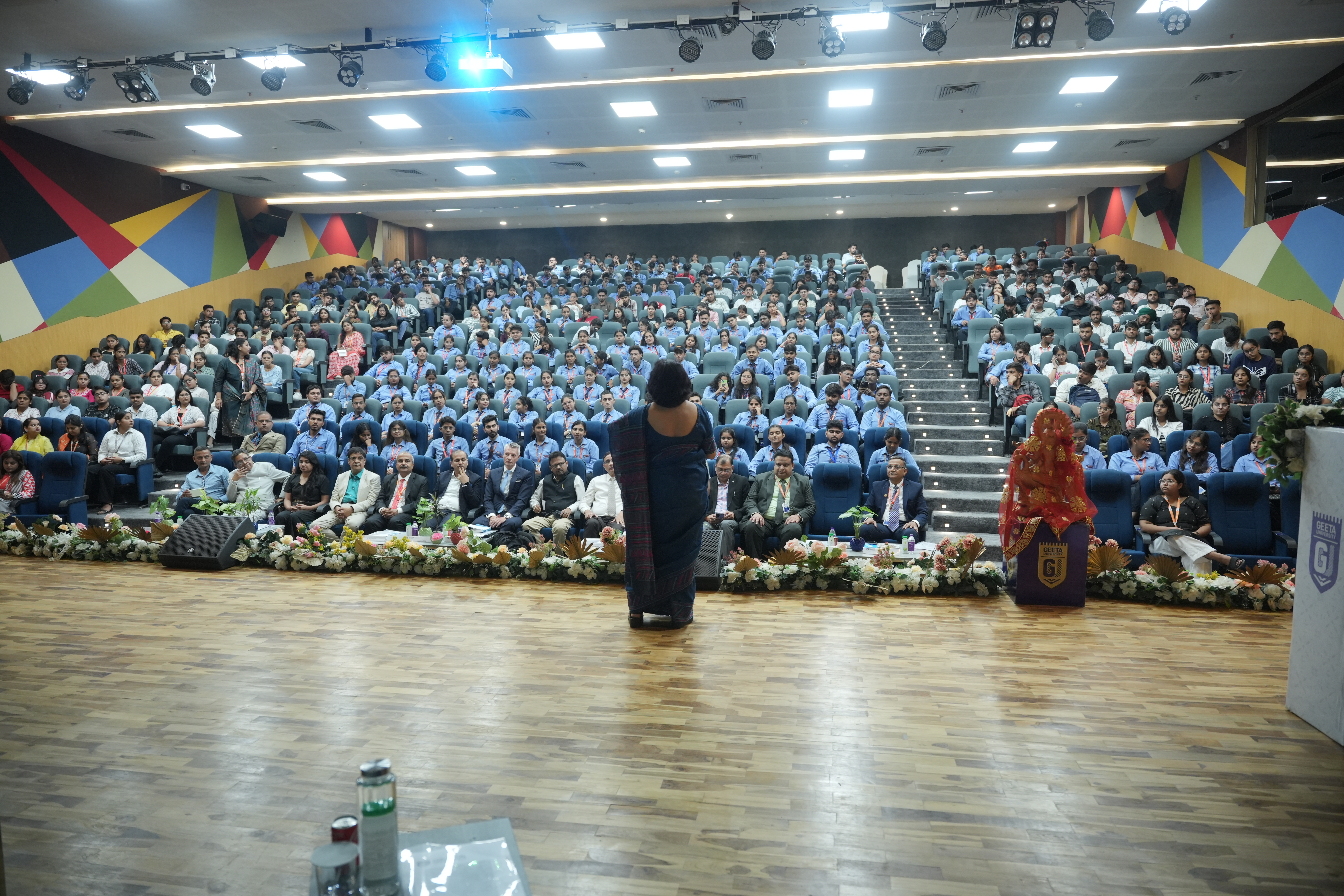 Auditorium · large auditorium at Geeta Panipat
