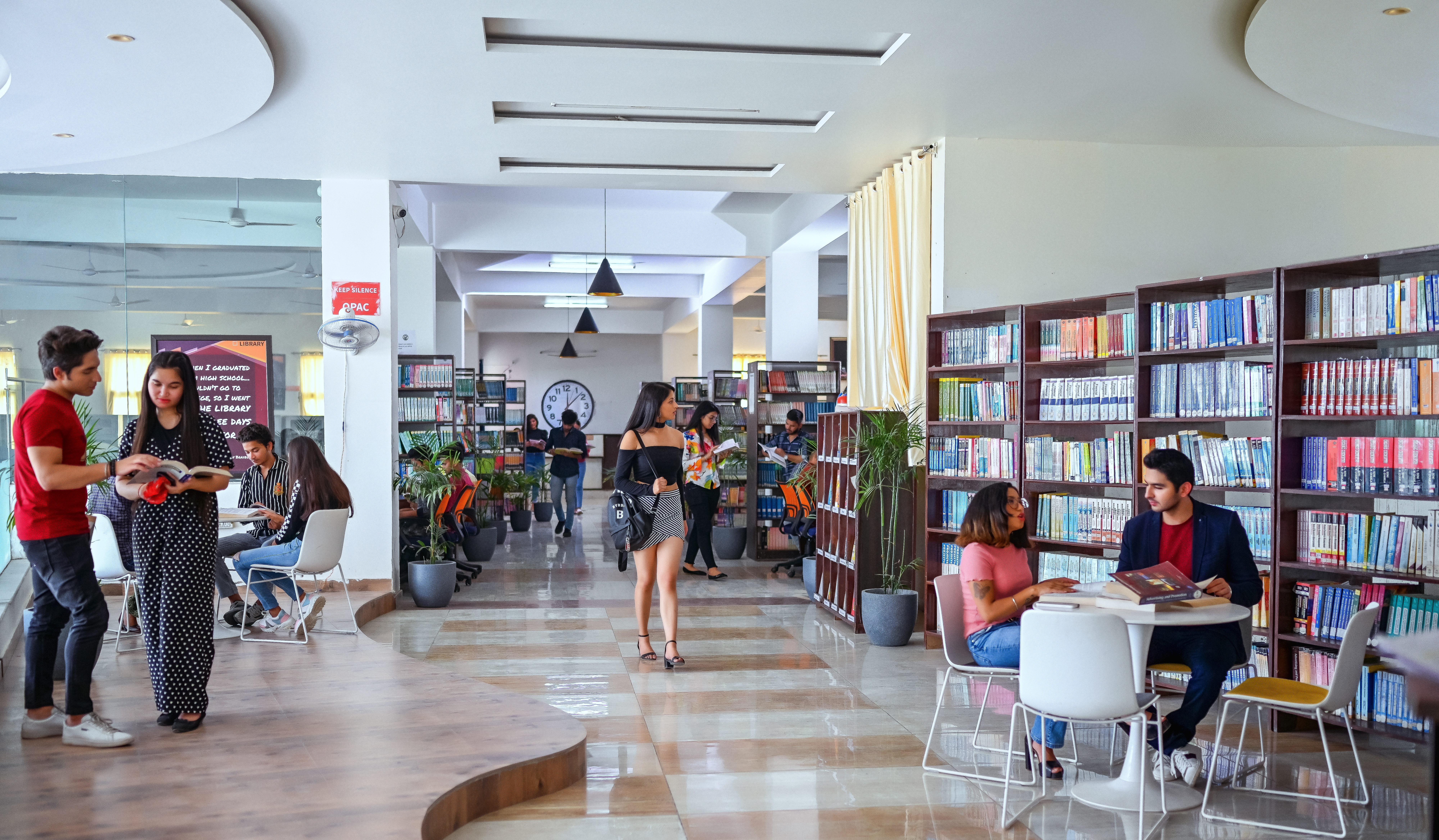 Library · 40,000+ books & journals