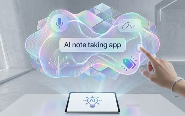 AI note-taking app