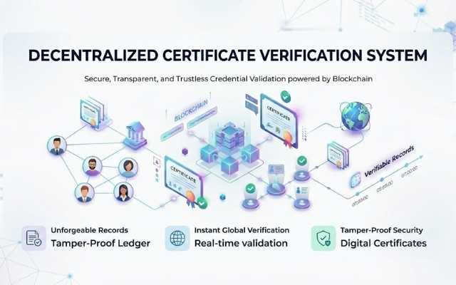 Decentralized Certificate Verification System